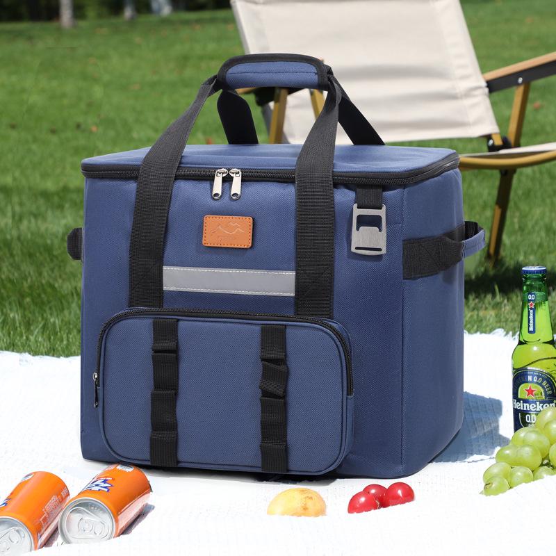 Large Capacity Insulated Cooler Bag for Camping, Picnics & Lunch