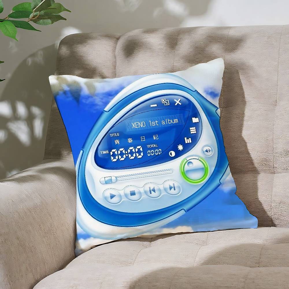 CuteFrutiger Aero Arts Customizable Square Pillowcases Stylish And Soft Perfect For Beds Cars And Sofas
