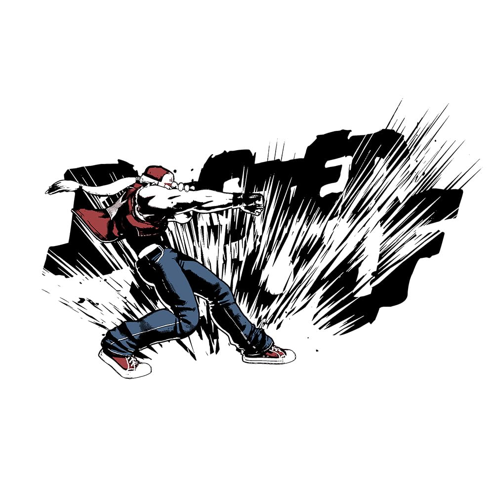 COSPA THE KING OF FIGHTERS XV Buster Wolf BLANCO talla M [Oficial] Camiseta