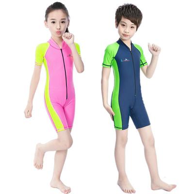 Kids Unisex UV Protection Rash Guard Swimwear Quick Dry Snorkeling Diving Suit Water Sports