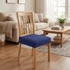 Solid Color Chair Seat Cover Removable Anti-dirty Chair Slipcover Elastic Seat Protectors  Holiday