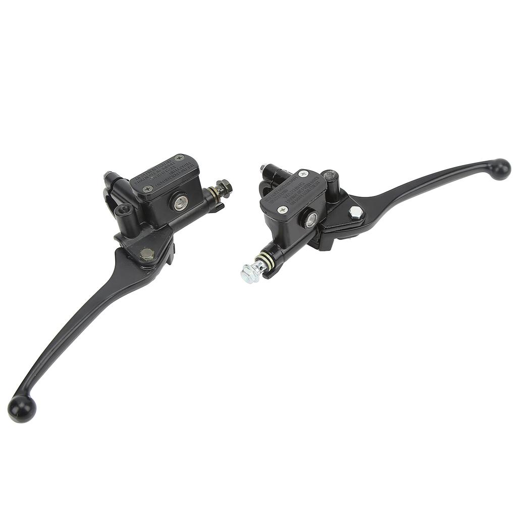 1 Pair 22mm 0.87in Brake Clutch Master Cylinder Lever Black for Gy6 50cc 110cc 125cc 150cc 250cc Scooter