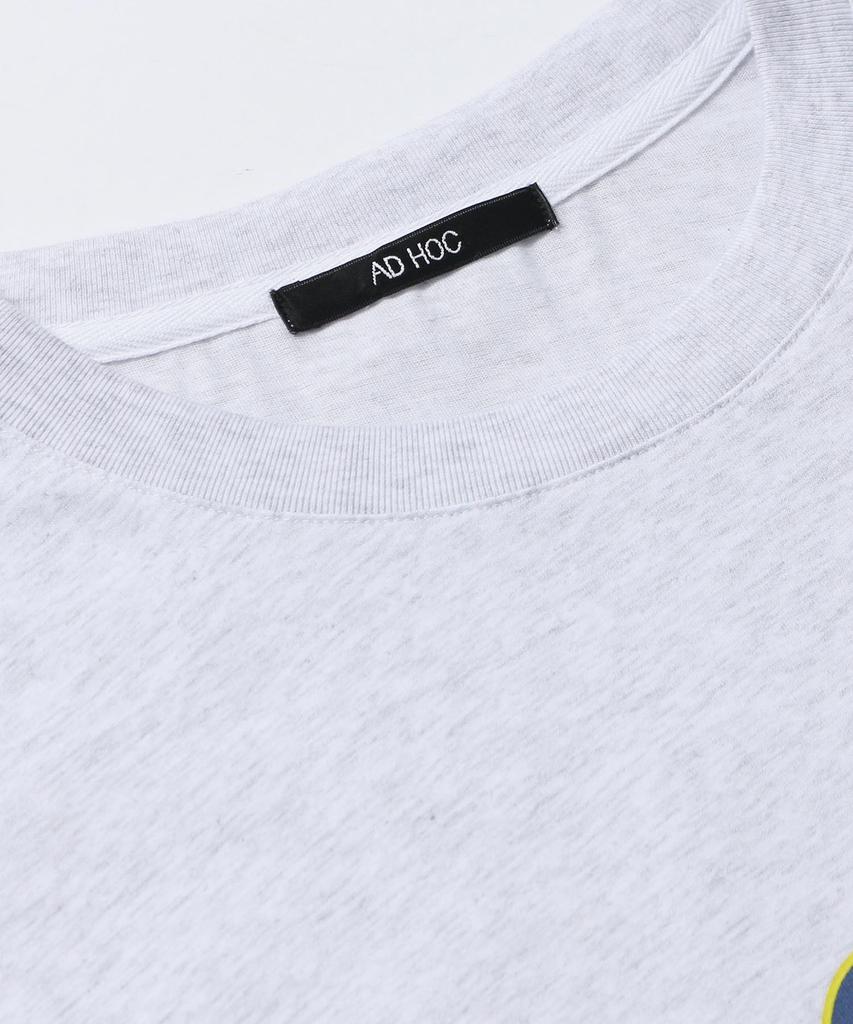ADHOC Men'S Archive Graphic T-Shirt (Lt-Grey) (Hcrsta3)