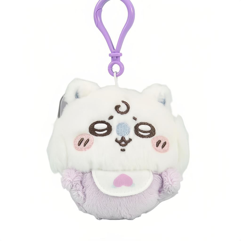 Cute Plush Keychain Doll, Adorable Stuffed Toy Key Ring For Backpack Purse Car, Soft Kawaii Pendant Gift For Kids Teens Girls