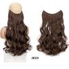 One-Piece Curly Clip-In Hair Extensions: High-Temperature Fiber for Enhanced Women's Volume