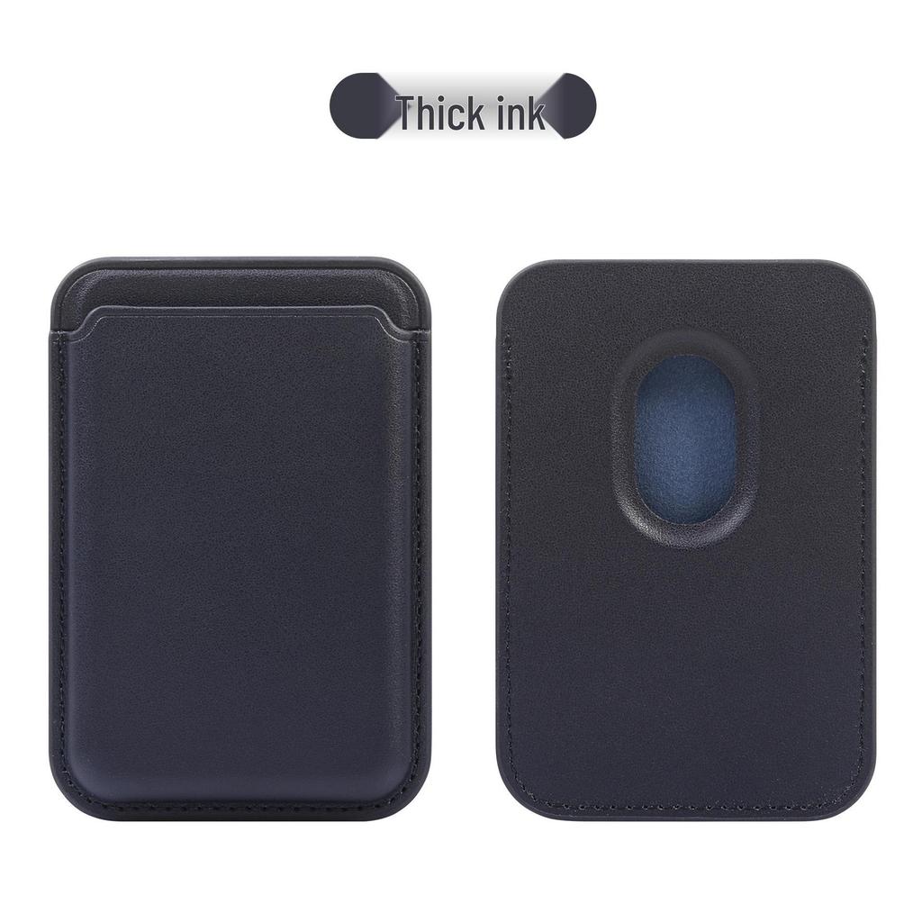 MagSafe Compatible Magnetic Leather Card Holder for iPhone 17/17 Pro