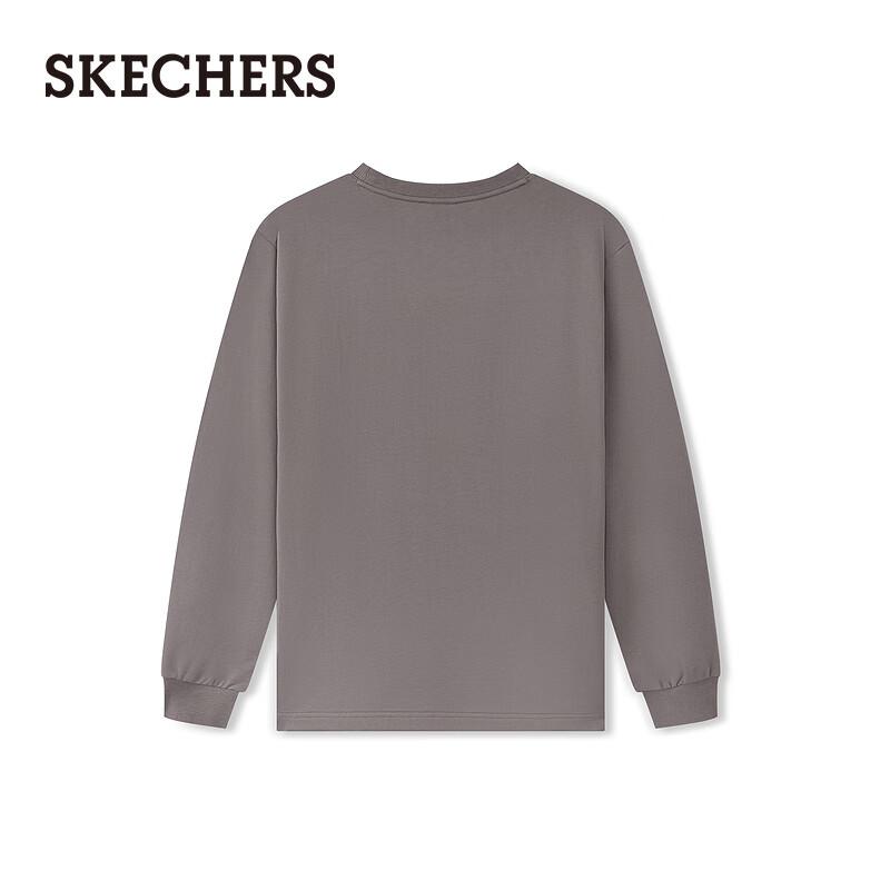 Skechers Unisex Casual Knit Long Sleeve T-Shirt L325U096 XL 105