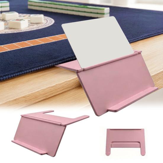 Mahjong Card Holder for Table, Collapsible Mahjong Card Angled Stand for American Mahjong Players, Mahjong Table
