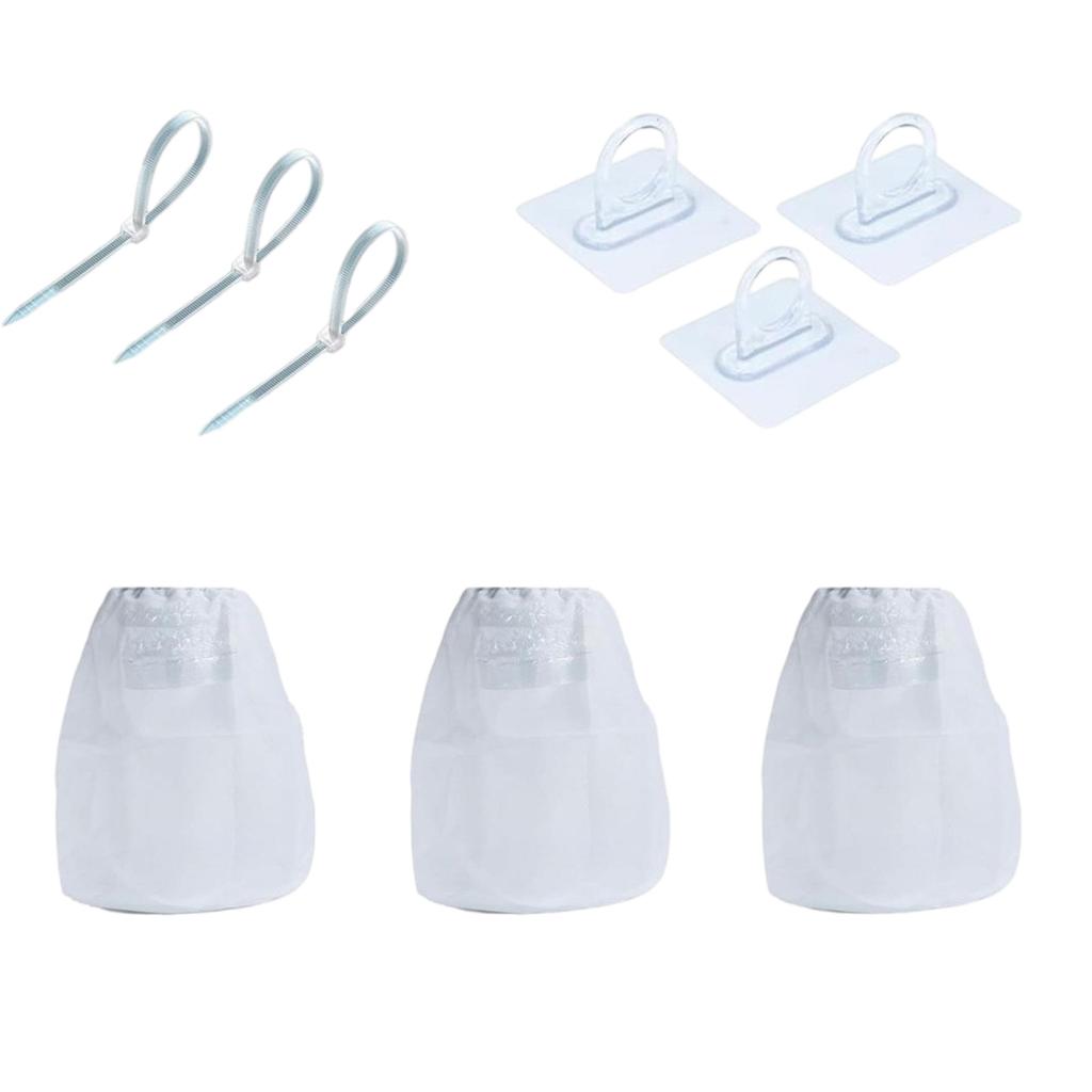 Universal Dryer Lint Catcher Lint Catcher Bags For Ventless Dryer Vents Indoor/Outdoor Trap Filter To Capture Lint Dust