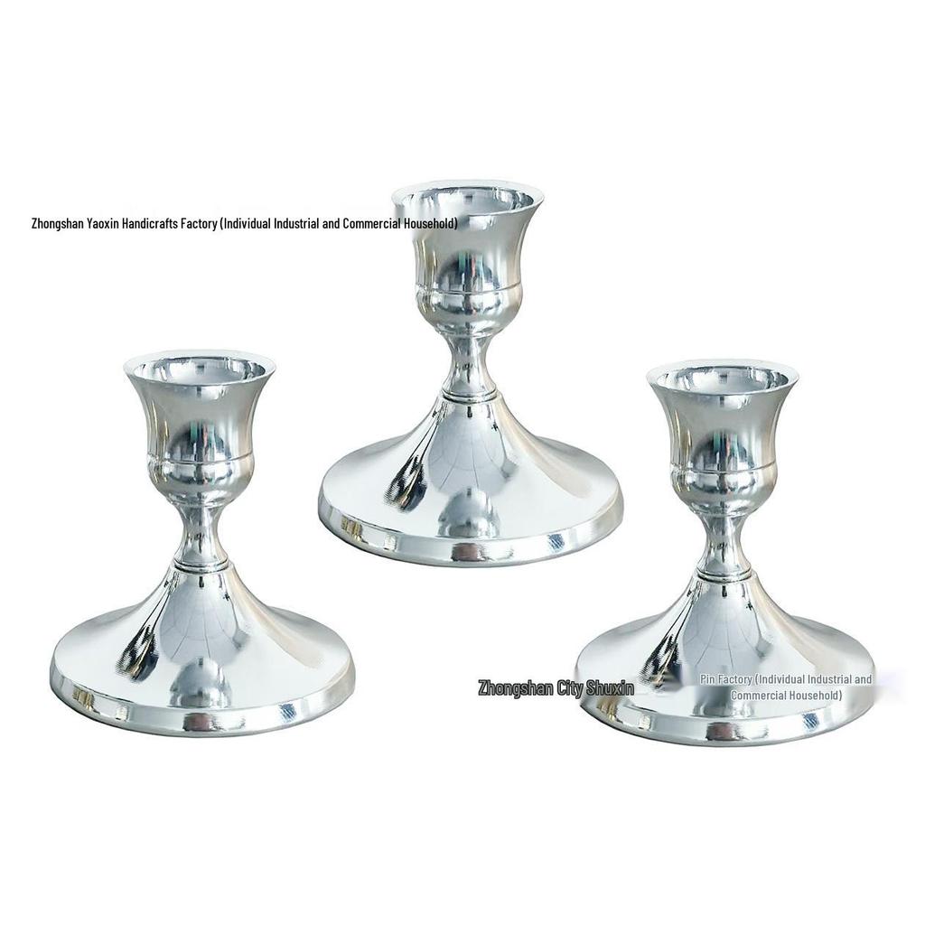 Europees Minimalistisch Kandelaar Ornament voor Diner bij Kaarslicht & Bruiloftsdecoratie