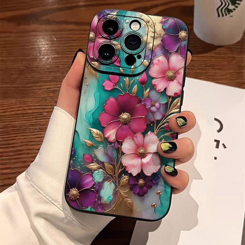 

Vintage Floral Pattern Phone Case for Xiaomi Redmi Note 14 13 12 11 Pro Plus 4G 5G 12S 11S 10S 10 9 8 10C 10A Silicone Cover Redmi Note 12 4G