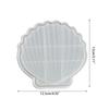 Servire Borad Cristal Epoxidic Mold Coaster Cup Mat Cristal Mold pentru Shell Conch Tava Silicon Mucegai Farfurie Fructe Turnare Mol
