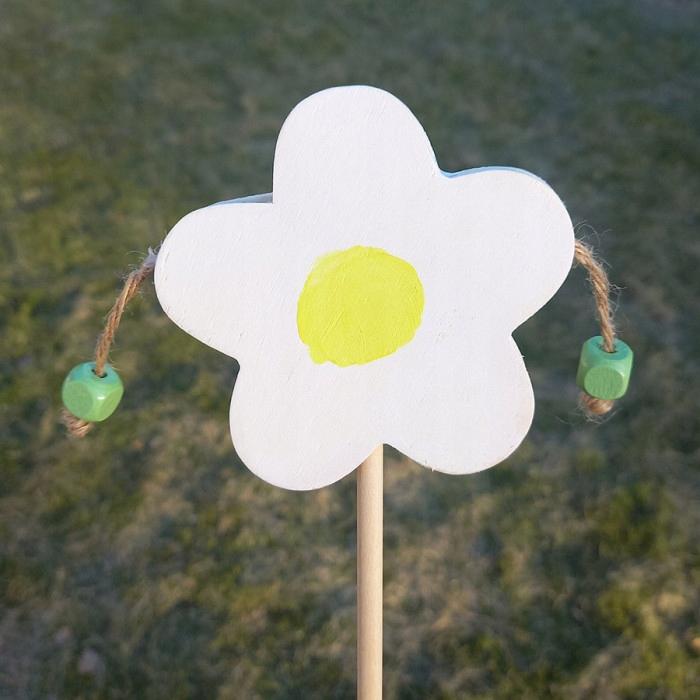 Diy Stick Flower Sticks Wood 40Cmx4Mm 50 Pcs