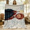 1pc Harry Potter Outdoor Blanket Lightweight Flannel, All-Season Use for Sofa, Bed, Travel, Camping, Living Room, Office, Couch007