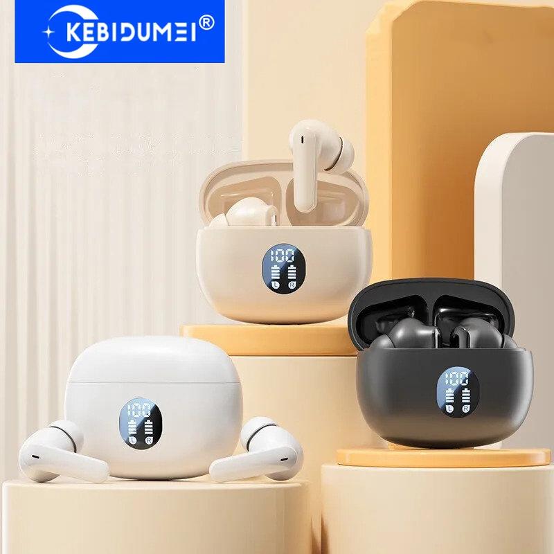 Mini bezdrátová sluchátka Bluetooth 5.3 Sluchátka Hudba Hovor Vodotěsné náhlavní soupravy Herní Sportovní špunty do uší pro všechny smartphony