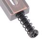 1/6Pcs Zinc Alloy Electric Guitar Roller Bridge Tremolo Saddles For Electric Guitar Replacement Bridge Saddle Set