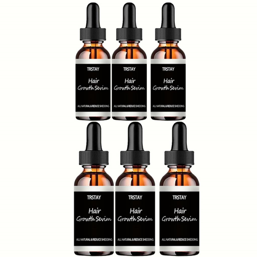 Ginger Hair Growth Essence Oils Products Anti Hair Loss Treatement Fast Growing Germinal Serum Prevent Scalp Damaged Men Women