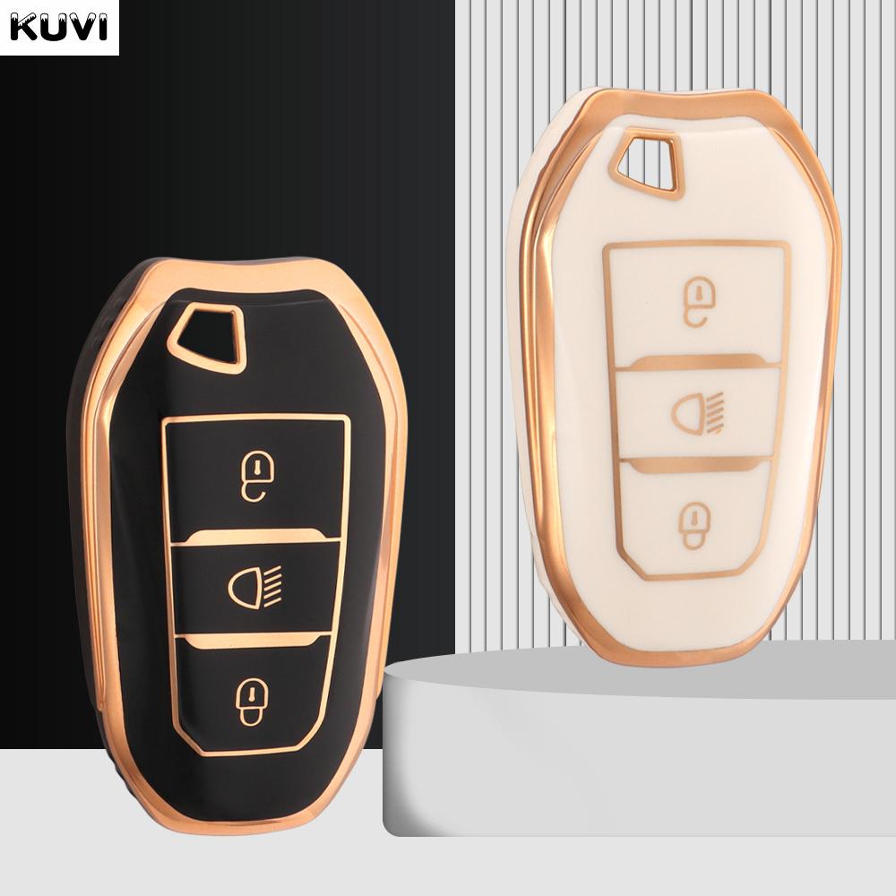New Tpu Car Remote Key Case Cover Shell For Peugeot 308 408 508 2008 3008 4008 5008 Citroen C4 C4L C6 C3-Xr Picasso Ds3 Ds4 Ds5