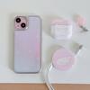 HOT Luxury Clmj PINK AURORA STAR Phone Case for iPhone 17 16e 16 15 14 13 12 11 Pro Max X XR XSMAX 8 7 Air Plus Luxury Clear