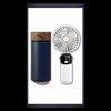 ZhiMei Global Handheld Fan & Smart Insulated Mug Gift Set