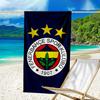 Fenerbah?E-Sport Club Emblem Mikrofaser Strandtuch, Leicht und Schnelltrocknend, für Sommerreisen, Strand-Essential, Schwimmbad Outdoor