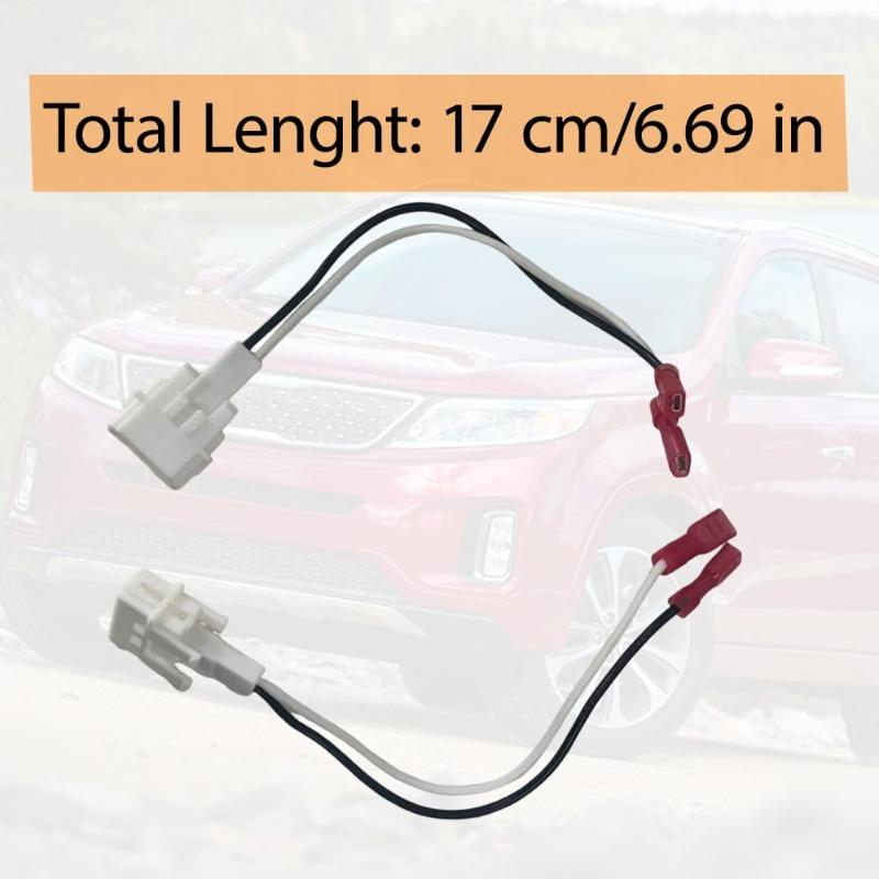 Speaker Harness Adapter, Speaker Wiring Connector Replaces 72-7302 Compatible with Hyundai Kona 2017-2023, Compatible with Kia Sorento 2015-2024,