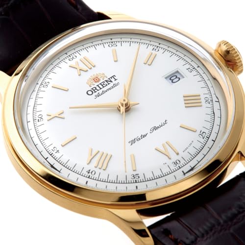 Orient Bambino Automatic Watch, Men's, White, Silver, SAC00007W0, with Japanese Manufacturer's Warranty