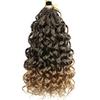 Women Dreadlocks Curly Wig Bohemian Crochet Braiding Hair Deep Wave Synthetic Hair Natural Looking Ladies Long Ponytail Hair Extension