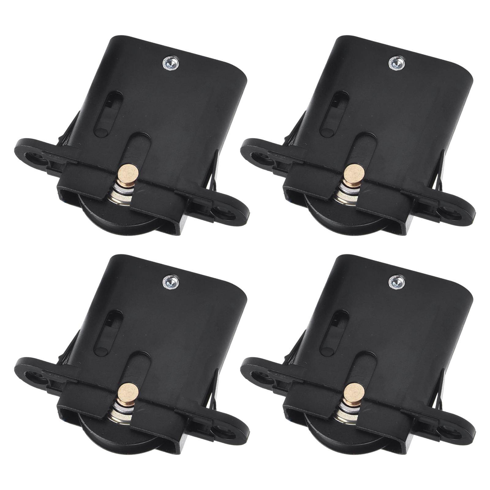 

4pcs Wardrobe Door Pulley Sliding Wheel Security Screen Sliding Door Rollers Push-pull Pulley Replacement Parts Wheels