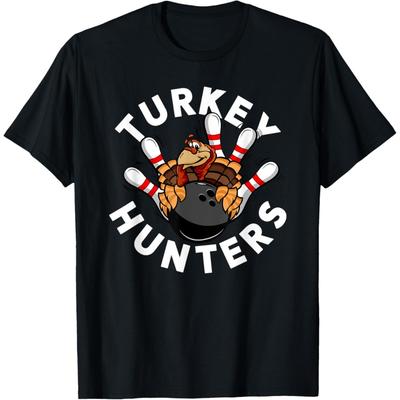 Lustiges Bowling-Shirt für Kinder oder Erwachsene _ Truthahnjäger T-Shirt