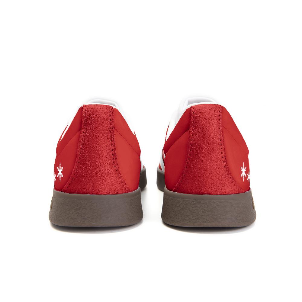 adidas Neo VL Court 2.0 Low Top Skateboard Shoes Unisex Red ID6015(Team746-)