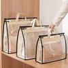 1pc-Handbag Dust Bags Clear Purse Storage Organizer For Closet, Zipper Hanging Storage Bag For Handbags