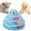Ball Tower for Cats Interactive Toy Ball Carousel