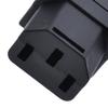 2Units 3Pin Inlines Power Plugs Adapters 10A 250V IEC320 C13 Female With Groundeds Terminals Connectors