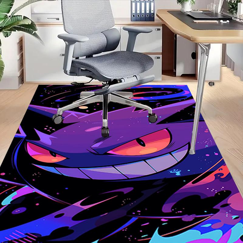 1pc Pikachu Friends Adventure Carpet for Playroom Bedroom Living Room Sofa Home Decor,kids Game Area Rug Non-slip Floor Mat Y72973