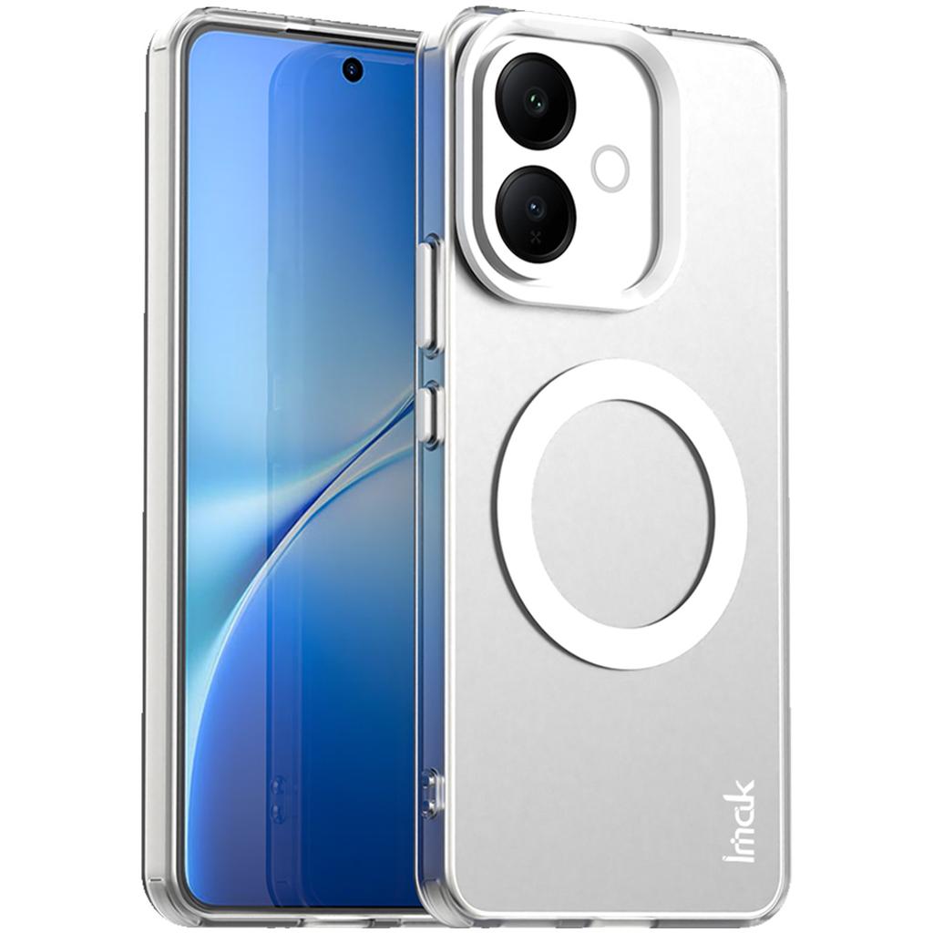 Etui na telefon Vivo V60 Lite 4G 5G IMAK Czekoladowe Etui Magnetyczne