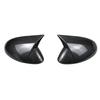 For Alfa Romeo Stelvio 2017 2018      Car Rearview Side Mirror Cover Wing Cap Exterior Door Shell Trim