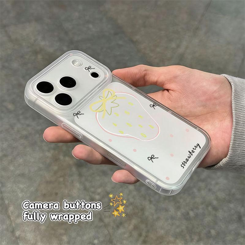 Eye-Catching Apple 17 Pro Max Cartoon Phone Case - Soft, Drop-Proof with Integrated Camera Button