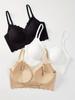 U-shaped Backless Lingerie for Women, Gathered with Chest Cushion, Worn with Hollowed Out Vest, One-piece Seamless Backless Sexy Bra