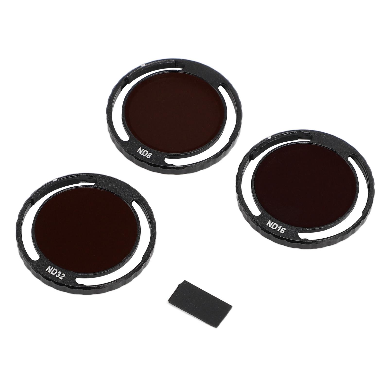 

Фильтр для камеры дрона ND8 ND16 ND32 с многослойным покрытием, быстросъемный, набор фильтров нейтральной плотности для дрона