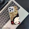 Pucca Cute Love Phone Case For iPhone 17,16,15,14,13,12,11,Pro,XS,Max,Plus,Mini,SE4,E White Matte Shockproof Cover