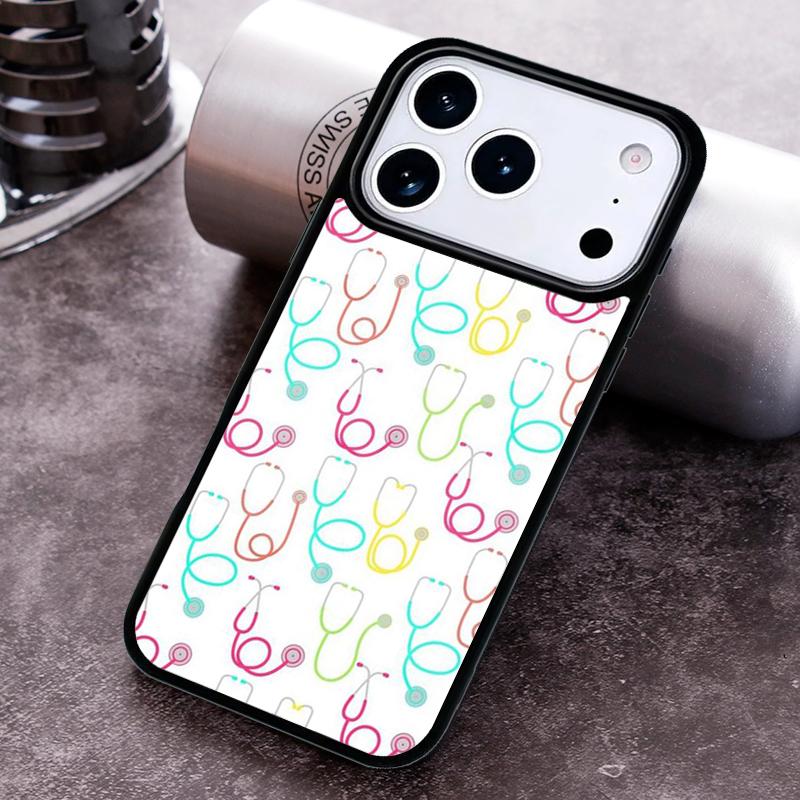 Medical Medicine Nurses Phone Case for iPhone 17 16 15 Pro Max Air 14 13 12 11 Plus Shockproof Capa Cover