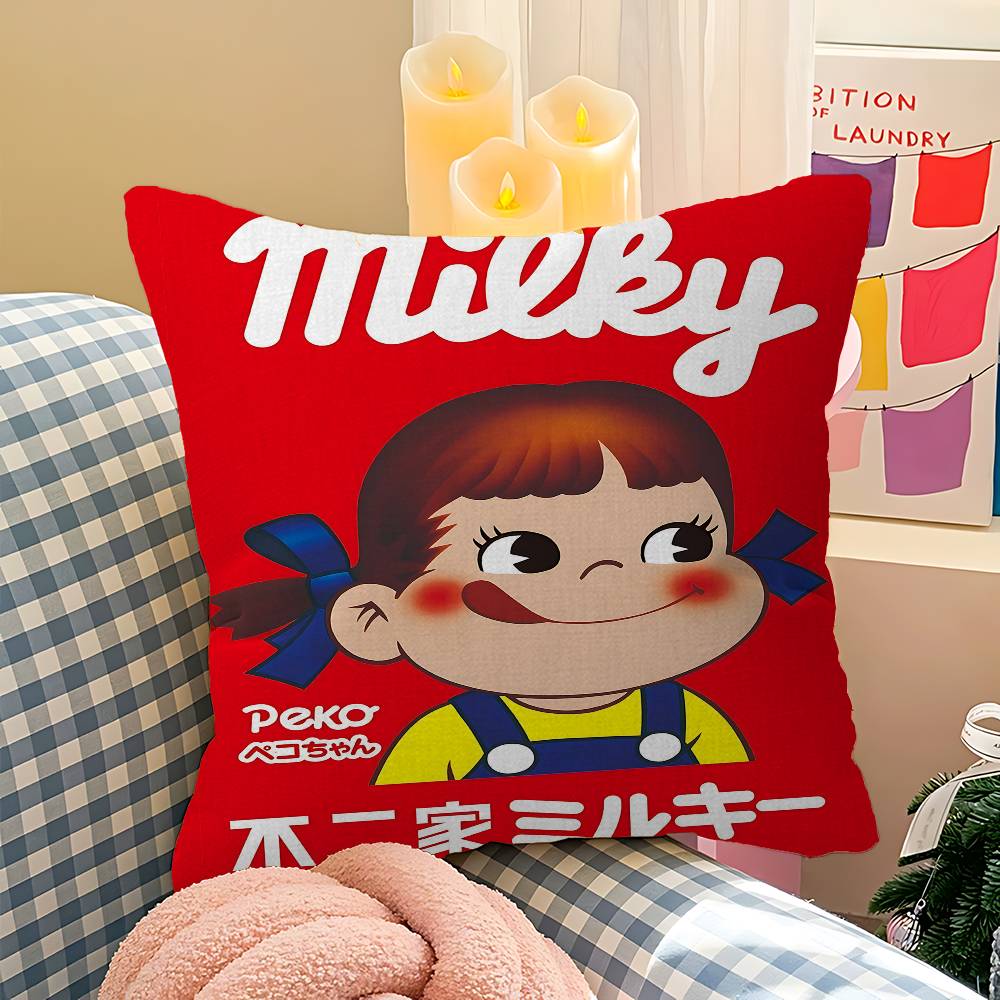 M-mil-ky W-way P-peko-Chan Kuddfodral Kuddöverdrag Dekor Kuddfodral Tryckt Kuddfodral För Soffa