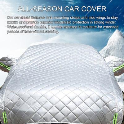 Car Hail Cover Protector Reflective Design Wear Resistant Scratch-proof Full Coverage Universal Easy Installation Hail Blanket Car Cover