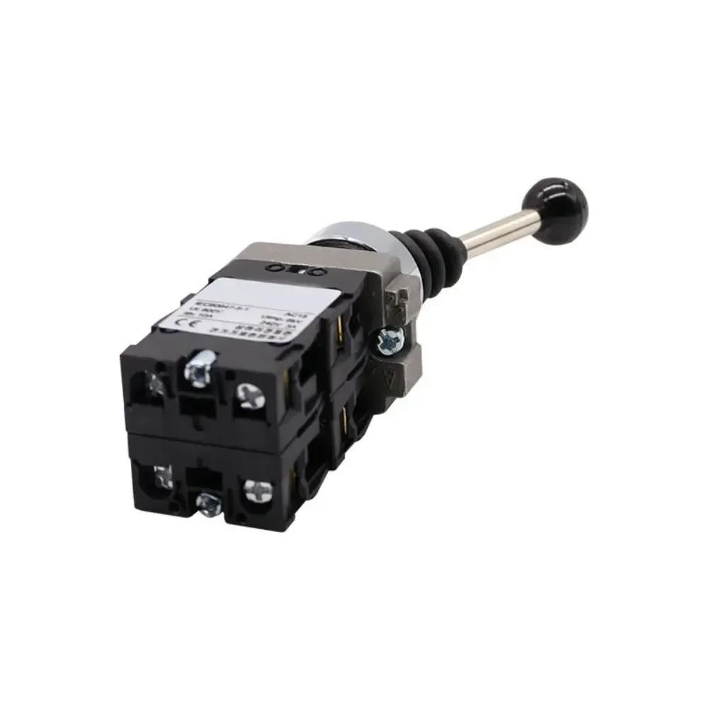 1pc Cross Master Switch XD2-PA24/PA14 Self-locking Rocker Switch Power Tools Replacement For Industrial Applications