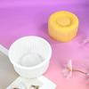 Coil Texture Design French Mousse Cake Mold White Or Black Silicone Cake Mold Kitchen Bakeware Dessert Decorating Tools