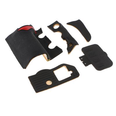 5 Pieces Grip USB Rubber Unit Repair Part  for Nikon D700 Front Rear Cover