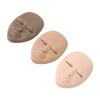 3PCS Eyelash Mannequin Head Removable Replaced Eyelids Eyelash Practice Head Model for Beauty