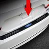 Adesivi Protettori Paraurti Posteriore Coda Baule in Fibra di Carbonio per Auto Accessorio Per Ford Fiesta Focus 2 Mondeo Mustang Ranger Kuga S-MAX Transit