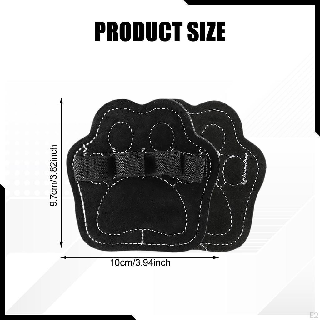 2 Pack Breathable Comfortable Palm Protector Pads for Dumbbells And Barbells